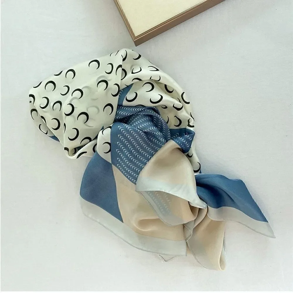 Blue Moon Silky Scarf